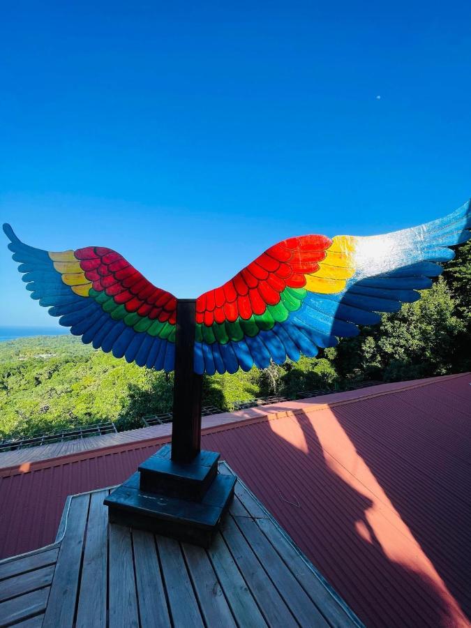 Roatan Forest View Apartment Six Huts Luaran gambar